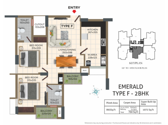 Cordon Imperial Gardens – Emerald
