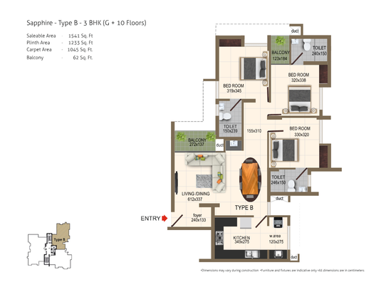 Cordon Imperial Gardens – Emerald