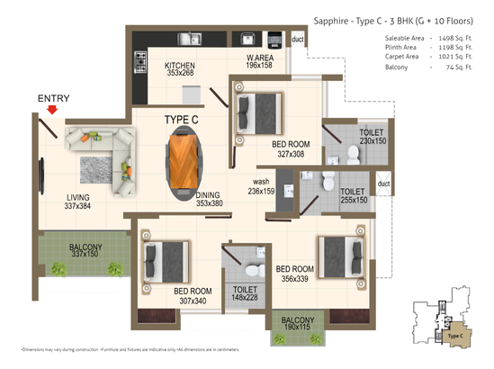 Cordon Imperial Gardens – Emerald