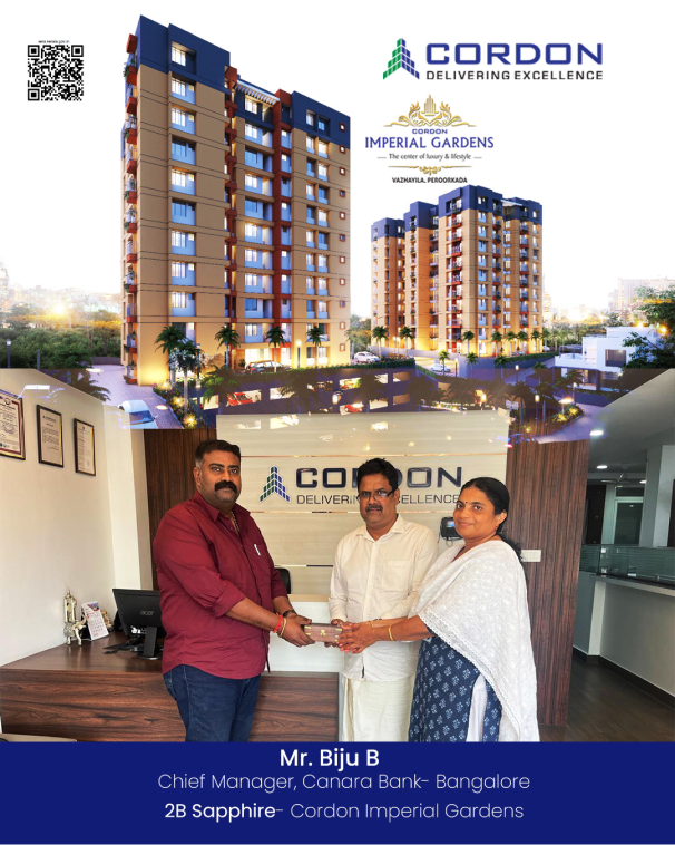 Key handover photo