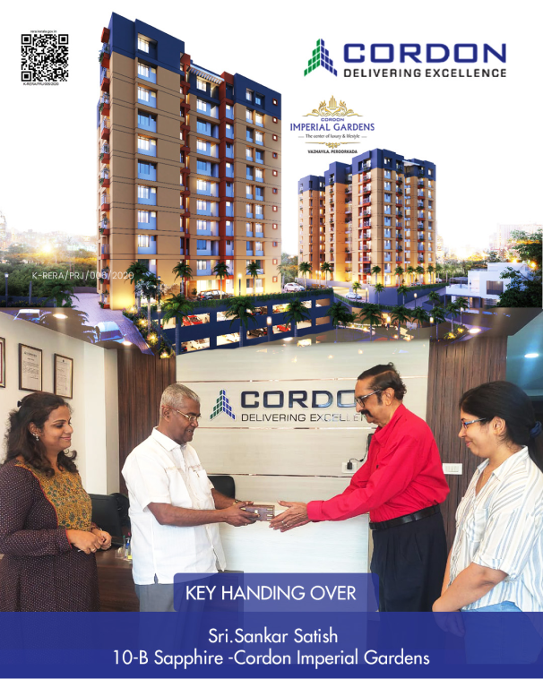 Key handover photo