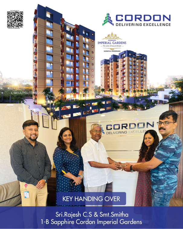 Key handover photo
