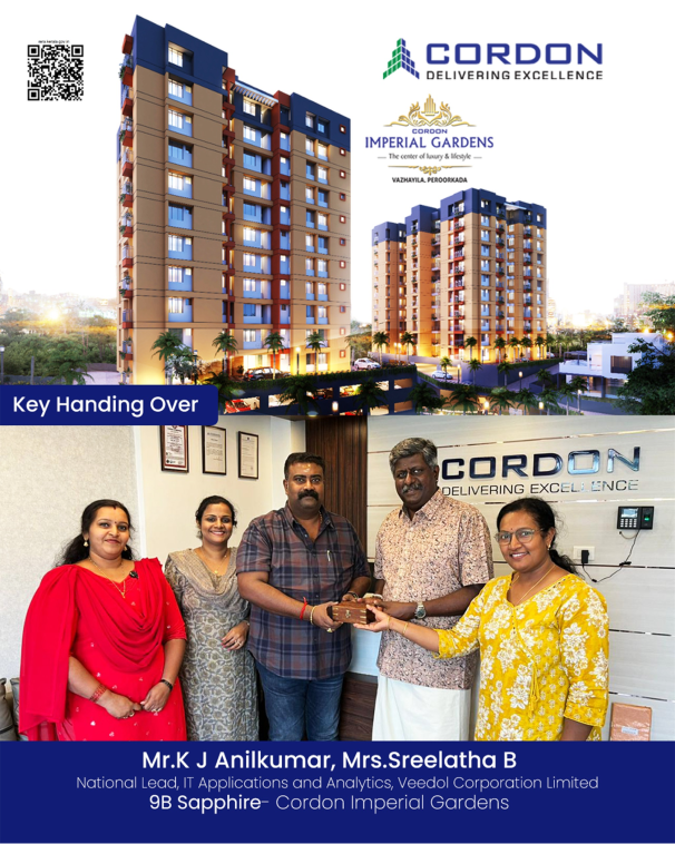 Key handover photo