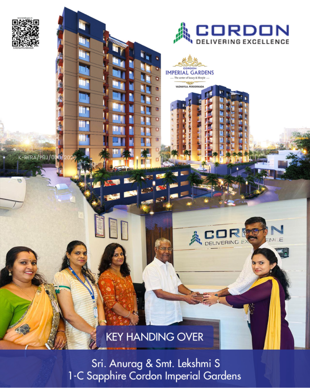 Key handover photo