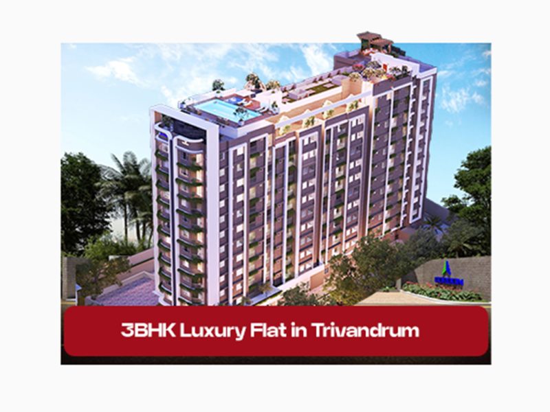 3BHK Luxury Flat in Trivandrum