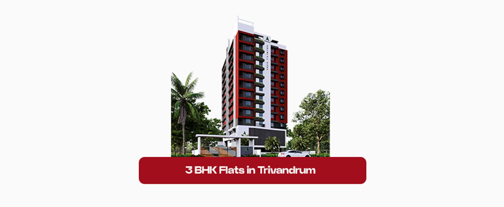 3 BHK Luxury Flats in Trivandrum