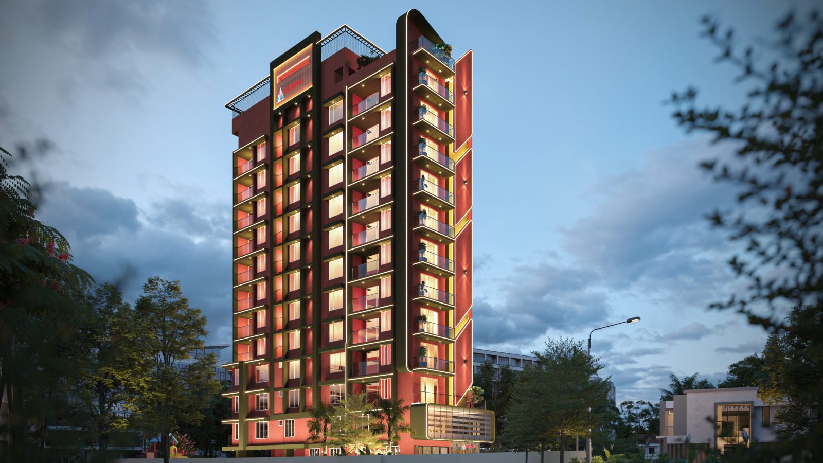 LUXURY APARTMENTS IN VAZHUTHACAUD