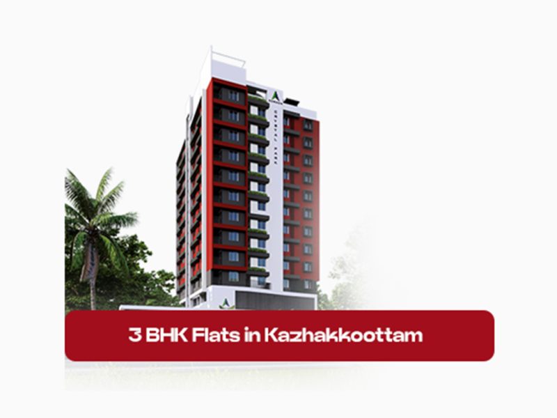 3 BHK Flats in Kazhakkoottam