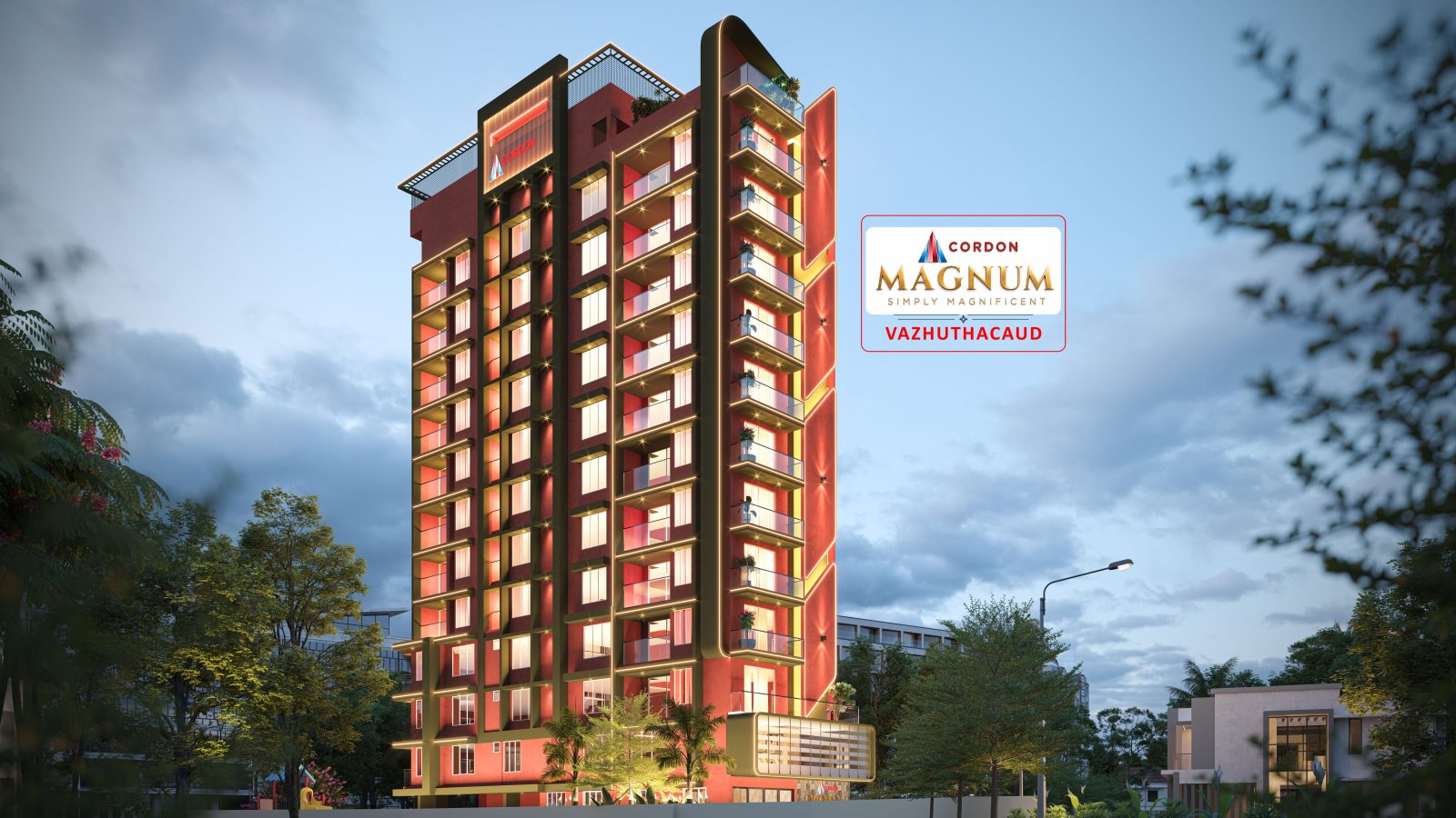 LUXURY APARTMENTS IN VAZHUTHACAUD
